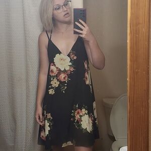 Floral Strappy Dress